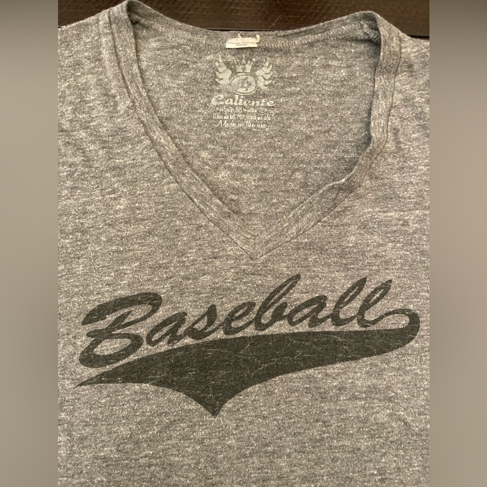 Women’s Baseball T Shirt v neck